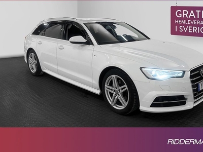 Audi A6Avant TDI S-Line Värmare Sensorer Bluetooth 2017, Kombi