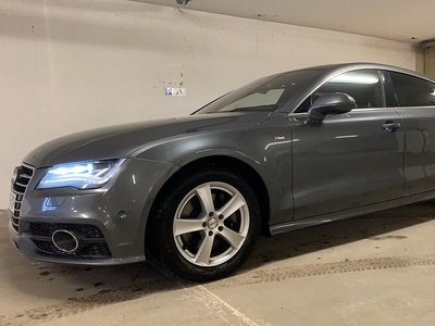 Audi A7Sportback 3.0 TDI V6 DPF quattro S-line Sv-såld 2012, Sportkupé