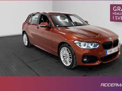 BMW 135i118 d xDrive M Sport Kamera 0,4L Mil Välservad 2018, Halvkombi