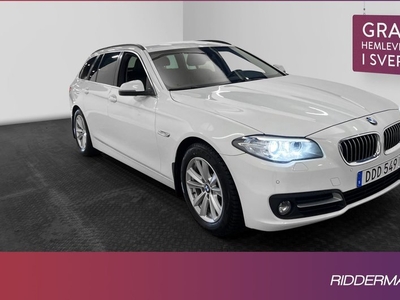 BMW 520d xDrive Luxury Line Värm Navi HiFi Skinn Drag 2017, Kombi