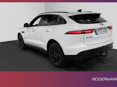 Jaguar F-Pace D200 AWD Signature Black Pack 360° Moms 204hk