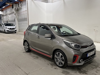 Kia Picanto1.0 T-GDI GT-Line B-kamera Skinn M-värme 2019, Halvkombi