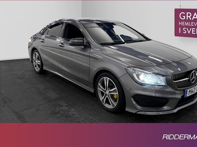 Mercedes CLA200Benz CLA 200 Coupé d AMG Kamera 0.4L mil 2016, Sportkupé