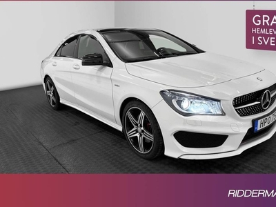 Mercedes CLA250Benz CLA 250 Coupé 4M AMG Pano Värmare Kamera 2015, Sportkupé