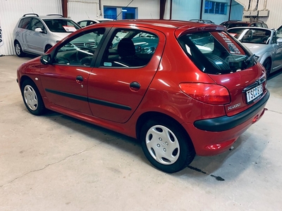 Peugeot 206 5-dörrar 1.4 XR Euro 3 , NY BES