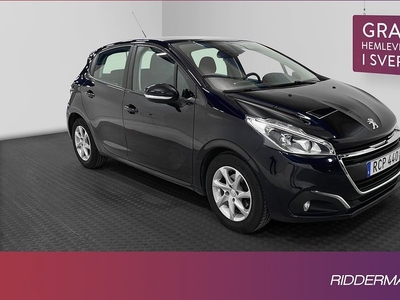 Peugeot 2081.2 VTi Active Style Bluetooth Välservad 2016, Halvkombi