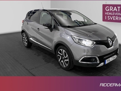 Renault Captur1.2 TCe Dynamique Sensorer Navi Välserv 2017, Halvkombi