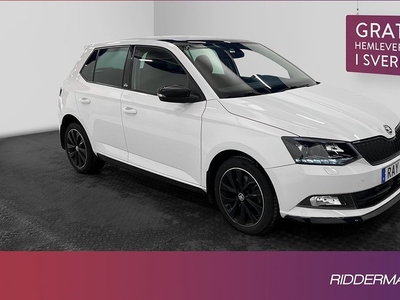 Skoda FabiaTSI Monto Carlo Pano Värm Carplay Sensorer 2016, Halvkombi