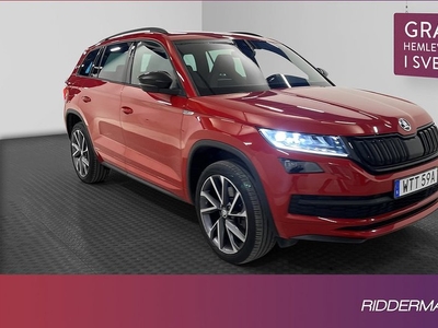 Skoda Kodiaq4x4 SportLine 7-sits Cockpit Värmare Drag 2019, SUV