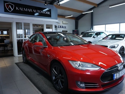 Tesla Model S85 Panorama Luftfjädring Fri Supercharge 2013, Sedan