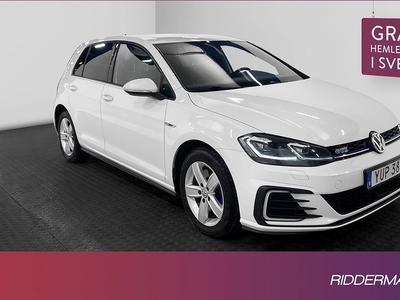 Volkswagen GolfGTE Backkamera Carplay Dragkrok 2018, Halvkombi