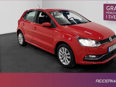 Volkswagen Polo1.2 TSI Bluetooth Välservad 0,47l mil 2016, Halvkombi