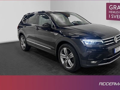 Volkswagen TiguanAllspace 4M 7-sits Cockpit Kamera 2018, SUV