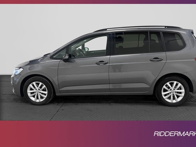 Volkswagen Touran TSI 150hk 7-Sits Pluspaket Värmare Kamera