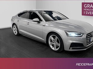 Audi A5Sportback TDI Q S-Line Sensorer Skinn Tyg 2017, Sportkupé