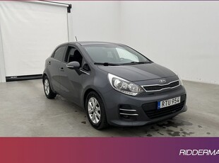 Kia Rio1.2 CVVT Advance Kamera Navi Rattvärme Välserv 2016, Halvkombi