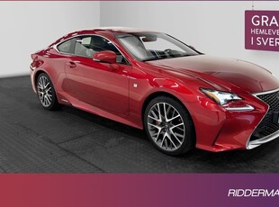 Lexus RC300h F Sport Kamera Navi Keyless Skinn Elstol 2016, Sportkupé