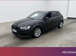 Audi A3Sportback 1.6 TDI Sportvinge Sensorer Välserv 2016, Halvkombi