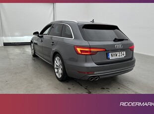 Audi A4 Avant 2.0 TDI 190hk Quattro S-Line Cockpit Navi