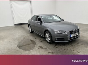 Audi A4TDI Q Proline Cockpit Värmare Navi Matrix 2017, Sedan