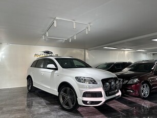 Audi Q7 3.0 TDI Quattro 7 Sits S Line Pano Bose Värmare