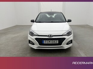 Hyundai i20 1.0 T-GDI 100hk Premium Kamera CarPlay Välservad