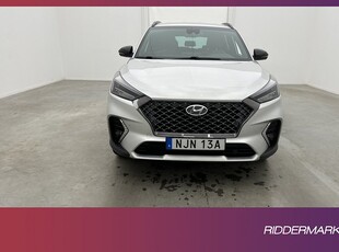 Hyundai Tucson 1.6 T-GDI 4WD 177hk N-Line Värm 360° GPS Drag