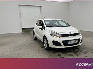 Kia Rio1.2 CVVT Farthållare Lågskatt 0,51L Mil 2012, Halvkombi