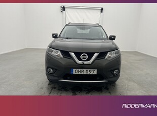 Nissan X-Trail dCi 130hk Tekna 7-Sits Pano 360° Navi Skinn