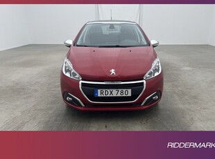 Peugeot 208 1.2 VTi 82hk Pano Navi Sensorer En brukare