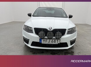 Skoda Octavia RS 4x4 184hk Värm Canton Taklucka Kamera Navi