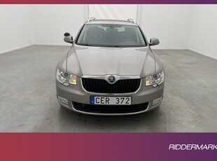 Skoda Superb 1.8 TSI 160hk Värmare Pano Navi Sensorer Drag