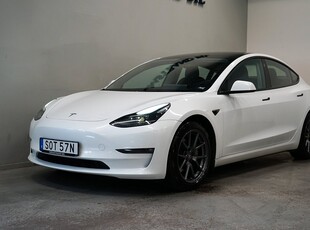 Tesla Model 3 Long Range AWD 440hk Boosted Värmepump Pano