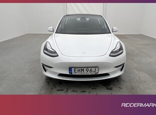 Tesla Model 3 Standard Range Plus 258hk Svensksåld Pano AP