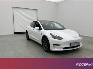 Tesla Model 3Standard Range Plus AP Svensksåld 2021, Halvkombi