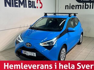 Toyota Aygo5-dörrar 1.0 VVT Backkamera SoV-hjul Kamkedja 2019, Halvkombi