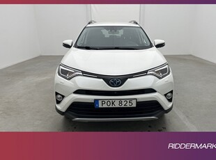 Toyota RAV4 Hybrid AWD 197hk Executive Kamera Skinn GPS Drag