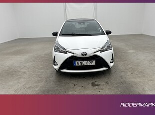 Toyota Yaris Hybrid e-CVT 101hk GR Sport Kamera Halvskinn