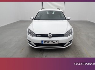 Volkswagen Golf 1.6 TDI 110hk Style Värmare Sensorer Drag