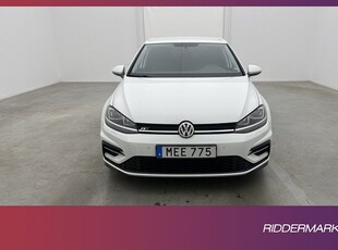 Volkswagen Golf TSI 110hk R-Line Värmare Sensorer CarPlay