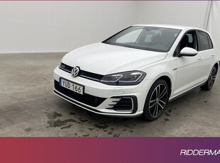 Volkswagen GolfGTE Cockpit Värmare CarPlay Välservad 2018, Halvkombi