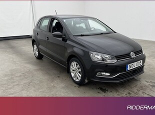 Volkswagen Polo1.2 TSI Sensorer Farthållare Välservad 2017, Halvkombi