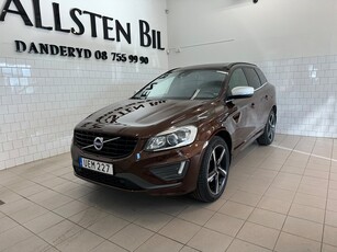 Volvo XC60 D4 AWD Aut R-Design VOC Drag Pano Svensksåld