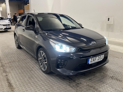 Kia Rio T-GDI 120hk GT-Line Kamera Rattvärme Välservad