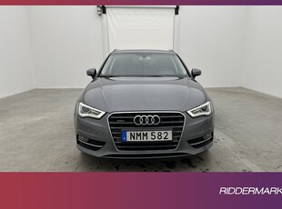 Audi A3 SB 1.8 TFSI Quattro 180hk Navi Sensorer Farthållare