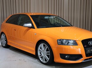 Audi S3 2.0 TFSI Quattro 265HK S-Line Sv-Såld Orange