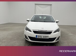 Peugeot 308 120hk Allure Sensorer Farthållare 0,31L/Mil