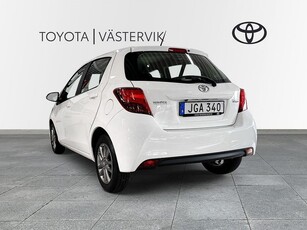 Toyota Yaris 5-dörrar 1.33 Dual VVT-i Active Euro 6