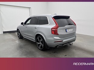 Volvo XC90 D5 AWD R-Design 7-Sits Pano B&W HUD 360º Värm VOC