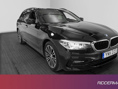 BMW 520d xDrive Sportline Skinn 360° Navi HiFi Drag 2018, Kombi